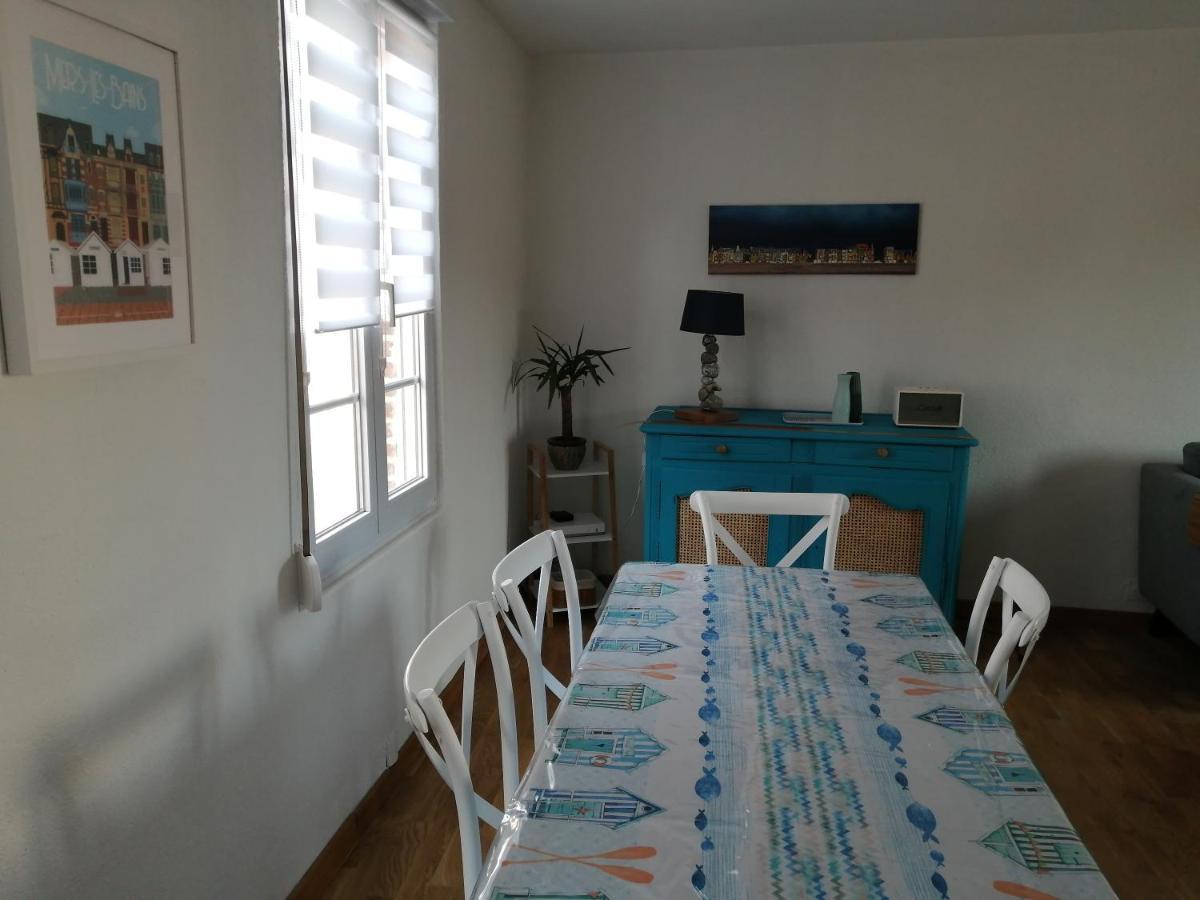 Le Cottage De La Plage - Maison Avec Garage Мер-ле-Бен Екстер'єр фото